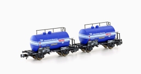 Hobbytrain H24851 - N 2-tlg. Leichtbau-Kesselwagenset der PKP/Petrochemia; Ep. IV/V
